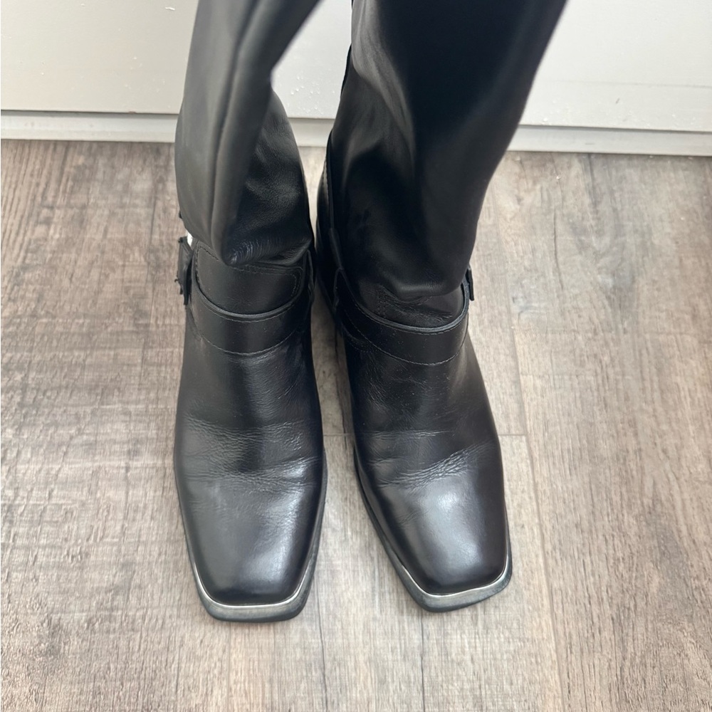 Dolce Vita Black Leather Boots